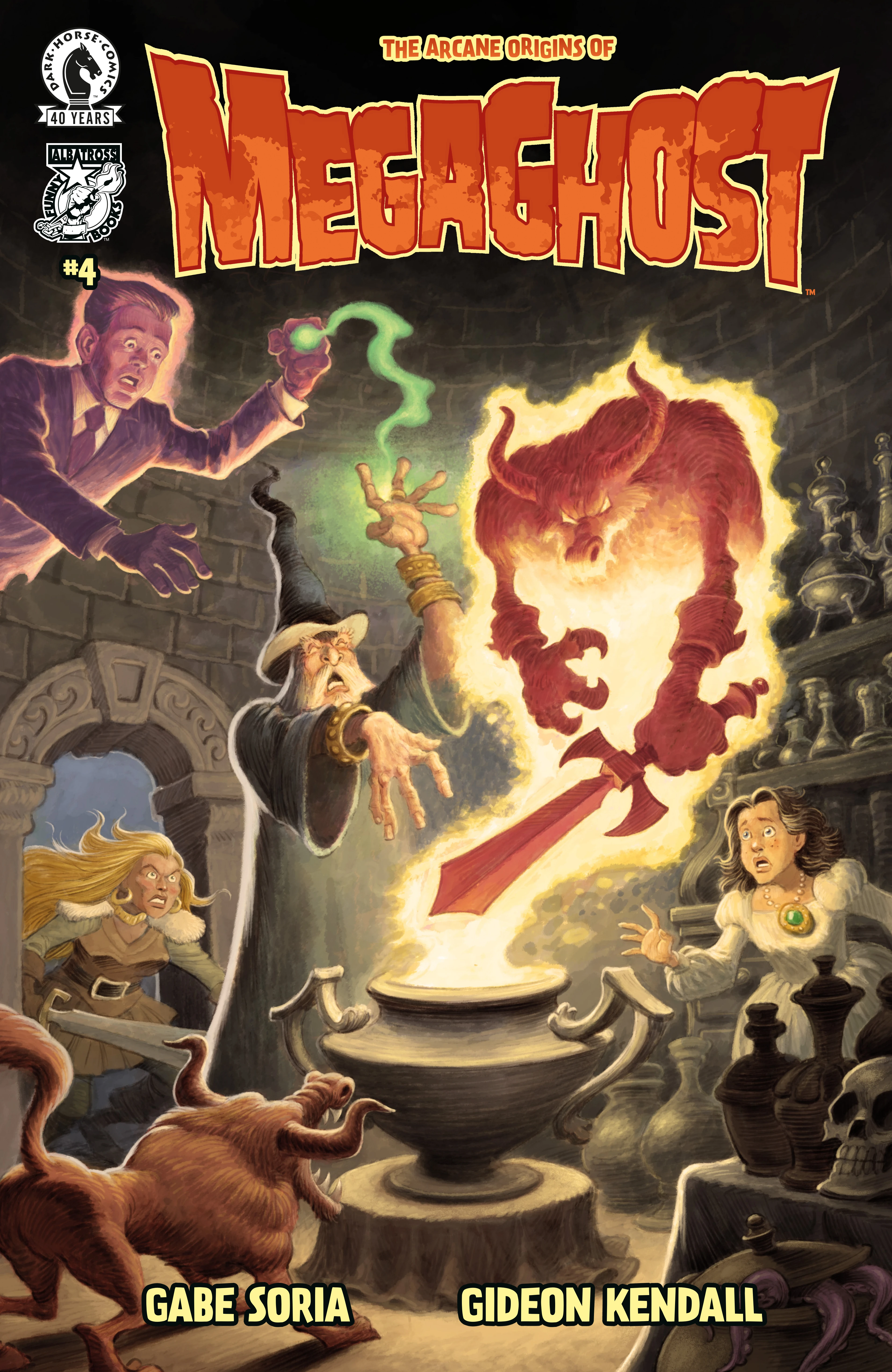 Megaghost #4 (Dark Horse, 2026 — Cover A) cover